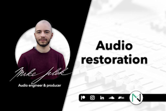 clean and repair edit your audio recording or video sound