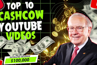 do top 10 videos and faceless youtube videos editing