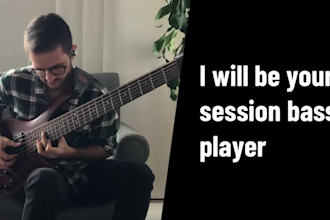 be your session bass player