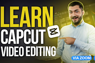 teach you capcut mobile and web video editing beginner to advance
