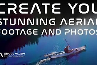 create professional drone photography and videography
