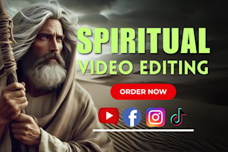 create spiritual and religious videos for youtube