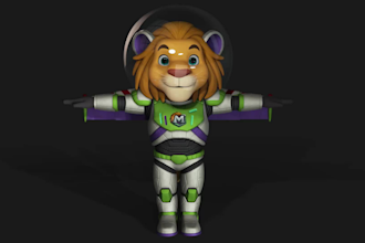 create the best 3d characters and models for you