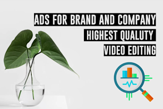 edit business commercials and promotional promos