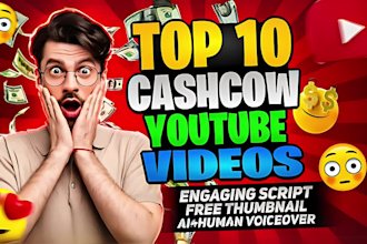 create viral faceless youtube cash cow videos for your channel