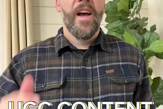 make spokesperson videos for your brand as a male ugc creator or podcast ugc