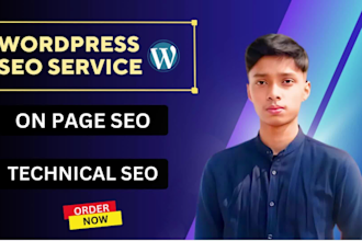 wordpress onpage seo for better ranking and technical fixes