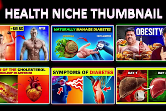 design 2 health and fitness youtube thumbnail