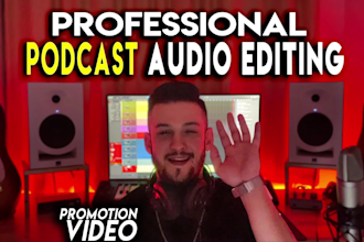 professional podcast editing manager and audio producer
