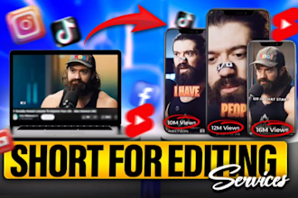 edit your podcast into short form video clips