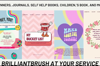 do amazon KDP journals that are fun and engaging for kids, adults, and teens