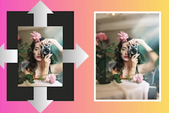 resize upscale expand your image