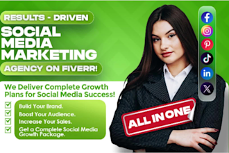 be your social media marketing manager and content creator