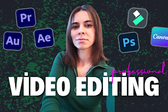 edit youtube, testimonial, talking head, podcast, online course videos