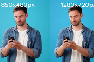 enhance your photos or videos all types in HD