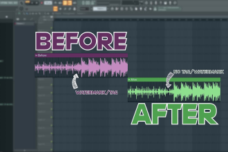 remove producer tags from your beat or audio