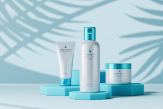 create photorealistic 3d renders for cosmetics and skincare