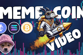 create crypto nft memes and meme coin videos