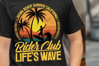 make custom merch tshirt graphic and merchandise designs