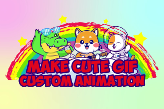 make cute gif custom animation