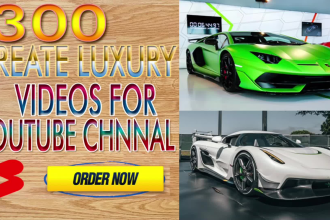 give you  luxury cars youtube shorts, reels, tiktok video
