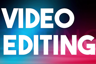 do professional video editing