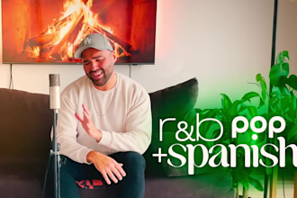 be your pro male latin singer in english and spanish