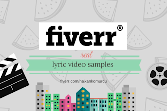 create a professional lyric video for your song
