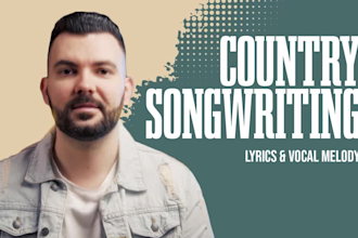 write an original country song for you