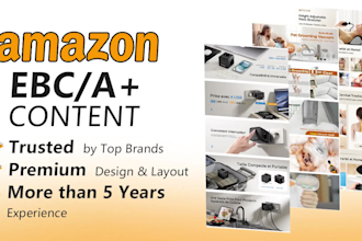 design high converting amazon ebc  content for your product