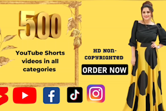 do 500 cashcow youtube shorts videos and channel monetization