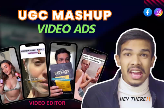 edit ugc catchy hook video ads for tiktok instagram