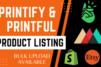 do etsy seo listing, etsy digital product uploading, printful uploading