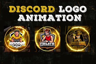 create gif animation,discord logo animation for your discord and fivem server