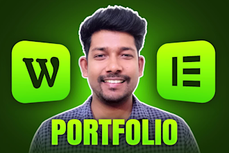 build personal portfolio or resume wordpress website