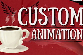 create 2d motion graphics intro, reveal and animated brand video