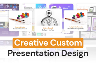 design clean modern powerpoint design