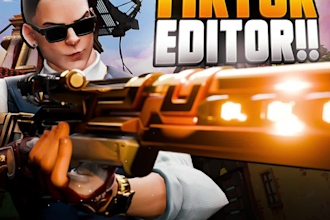 edit any gaming clips for tiktok or youtube professionally