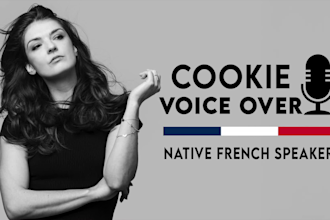 be your french female voice over
