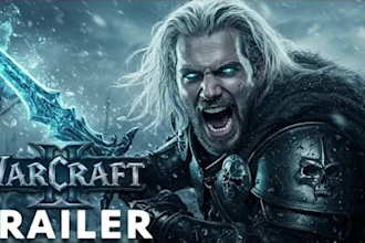 create a 4k ai cinematic movie trailer and a movie film kling ai runway gen3