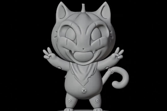 sculpt your art toys or figures for 3d printing