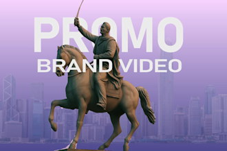 create cinematic intro, trailer, teaser, promo brand video