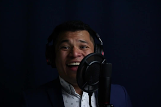 record a professional, young spanish male voice over