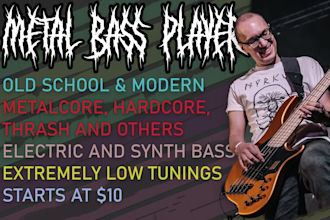 play metal bass for your heavy song