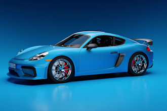do 3d car modeling and realistic rendering