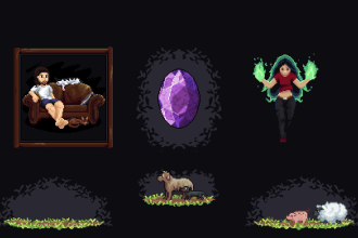 create pixel sprites and animations for your needs