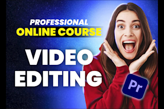 do online course video editing, elearning, training, lessons