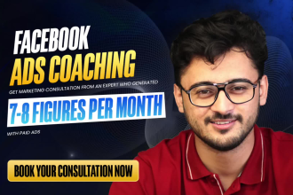 be your 1on1 facebookads coach or marketing consultant