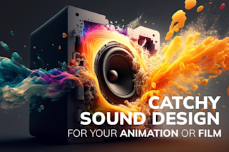 create sound design of the future of your project