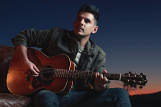compose pop country music acoustic guitar and music production
